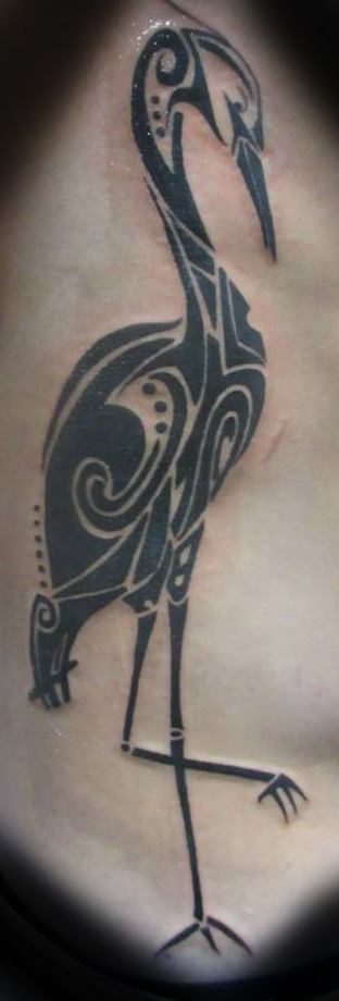 Great Blue Heron tattoo
